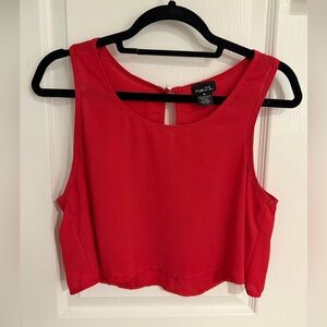 Rue21 Red Crop Top